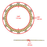 Caltric Clutch Plate DJ1441SGR441SS, image 2 of 4