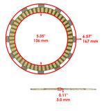 Caltric Clutch Plate FP141A1001, image 2 of 4
