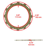 Caltric Clutch Plate MS2024FX122DM, image 2 of 4