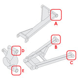 Caltric Suspension Bushing, image 2 of 4