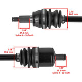 Caltric Axle AX339A1002AA, image 3 of 4