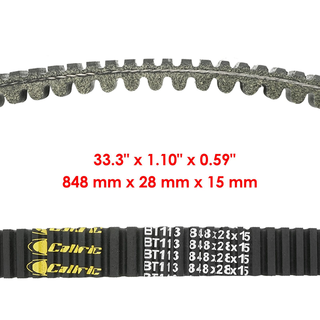 Caltric Drive Belt BT113A1006, image 1 of 4