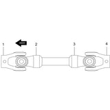 Caltric Drive Shaft, image 2 of 2