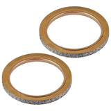 Caltric Exhaust Gasket MG217AA1020, image 3 of 4