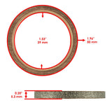 Caltric Exhaust Gasket MG150AA1021, image 2 of 4