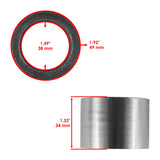 Caltric Exhaust Gasket MG246AA1006, image 2 of 4