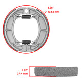 Caltric Brake Shoes FL4073BS109HY, image 3 of 4
