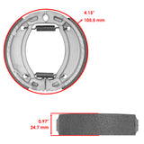 Caltric Brake Shoes FL3910BS104HY, image 2 of 4