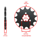Caltric Sprocket FS159-13, image 2 of 4