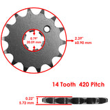 Caltric Sprocket FS146-14, image 2 of 4