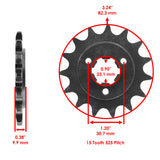 Caltric Sprocket FS185-15, image 2 of 4