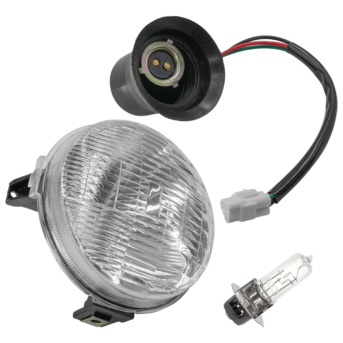 Caltric Headlight Assembly LT103, image 1 of 4