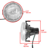 Caltric Headlight Assembly LT103, image 2 of 4