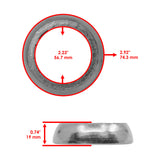 Caltric Exhaust Gasket MG266AA2002, image 2 of 4
