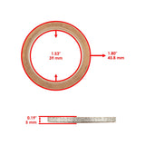 Caltric Exhaust Gasket MG206AA1001, image 2 of 4