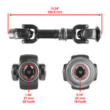 Caltric Drive Shaft SH139-RAS, image 2 of 4