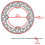 Caltric Brake Disc DS125AA1001, image 2 of 4