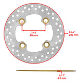 Caltric Brake Disc DS107AA1003, image 2 of 4