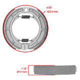 Caltric Brake Shoes FL4327BS120HY, image 2 of 4