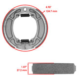 Caltric Brake Shoes FL4629BS127HY, image 2 of 4