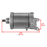 Caltric Starter Motor 18657AA2001, image 2 of 4