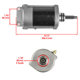 Caltric Starter Motor 19487AA2001, image 2 of 4