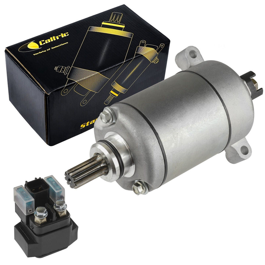 Caltric Starter Motor 19500AA2001, image 1 of 4