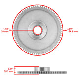 Caltric Starter Clutch SC180A2014, image 3 of 4