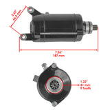 Caltric Starter Motor 18750AA2002, image 2 of 4