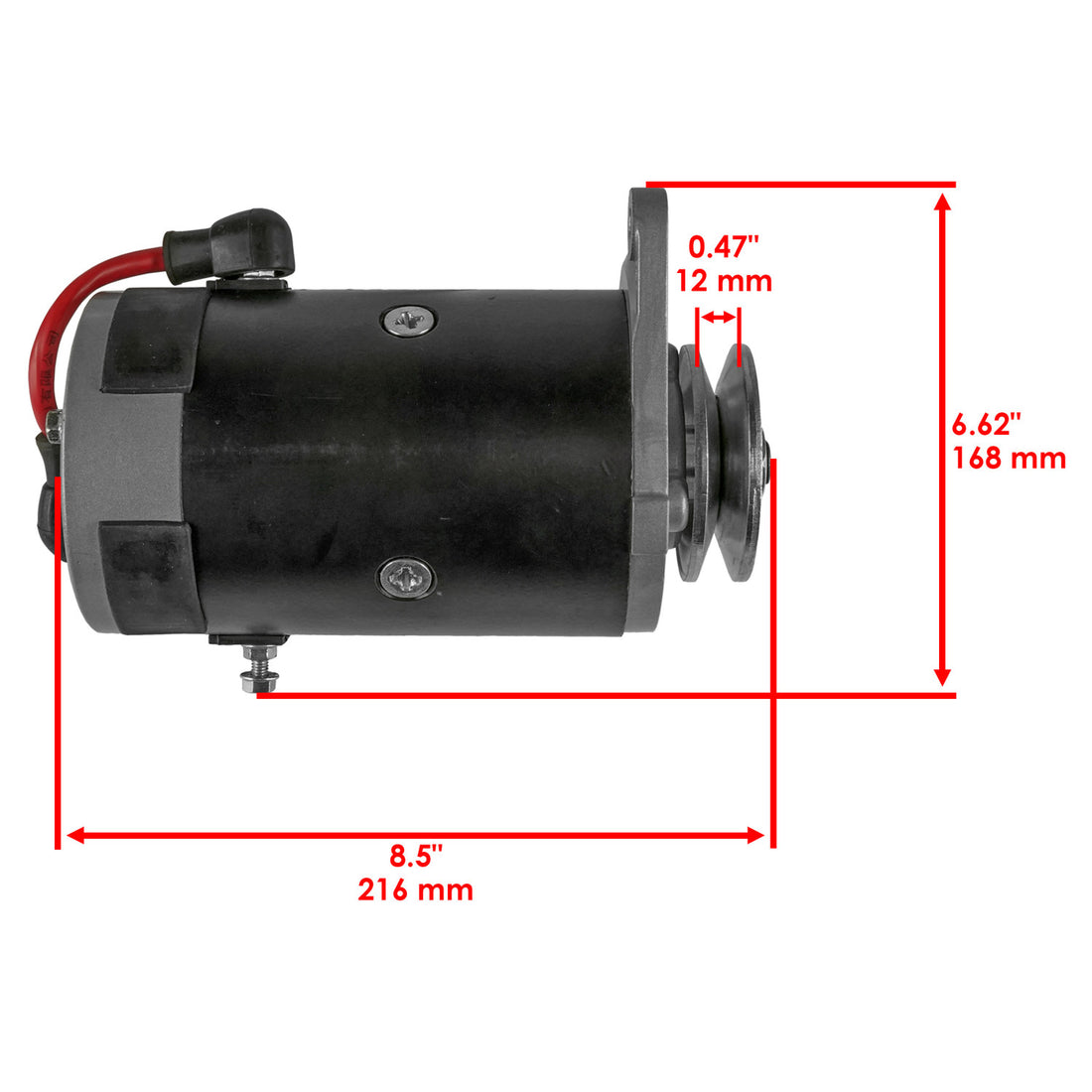 Caltric Starter Motor 15422AA1002, image 1 of 4