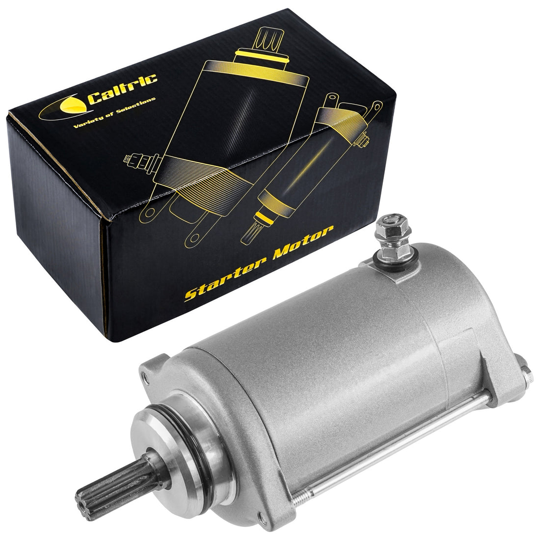 Caltric Starter Motor 19879 - AA, image 1 of 4