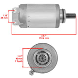 Caltric Starter Motor 18882AA1010, image 2 of 4