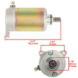 Caltric Starter Motor 18880AA1007, image 2 of 4