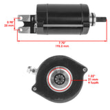 Caltric Starter Motor 18667AA1002, image 2 of 4