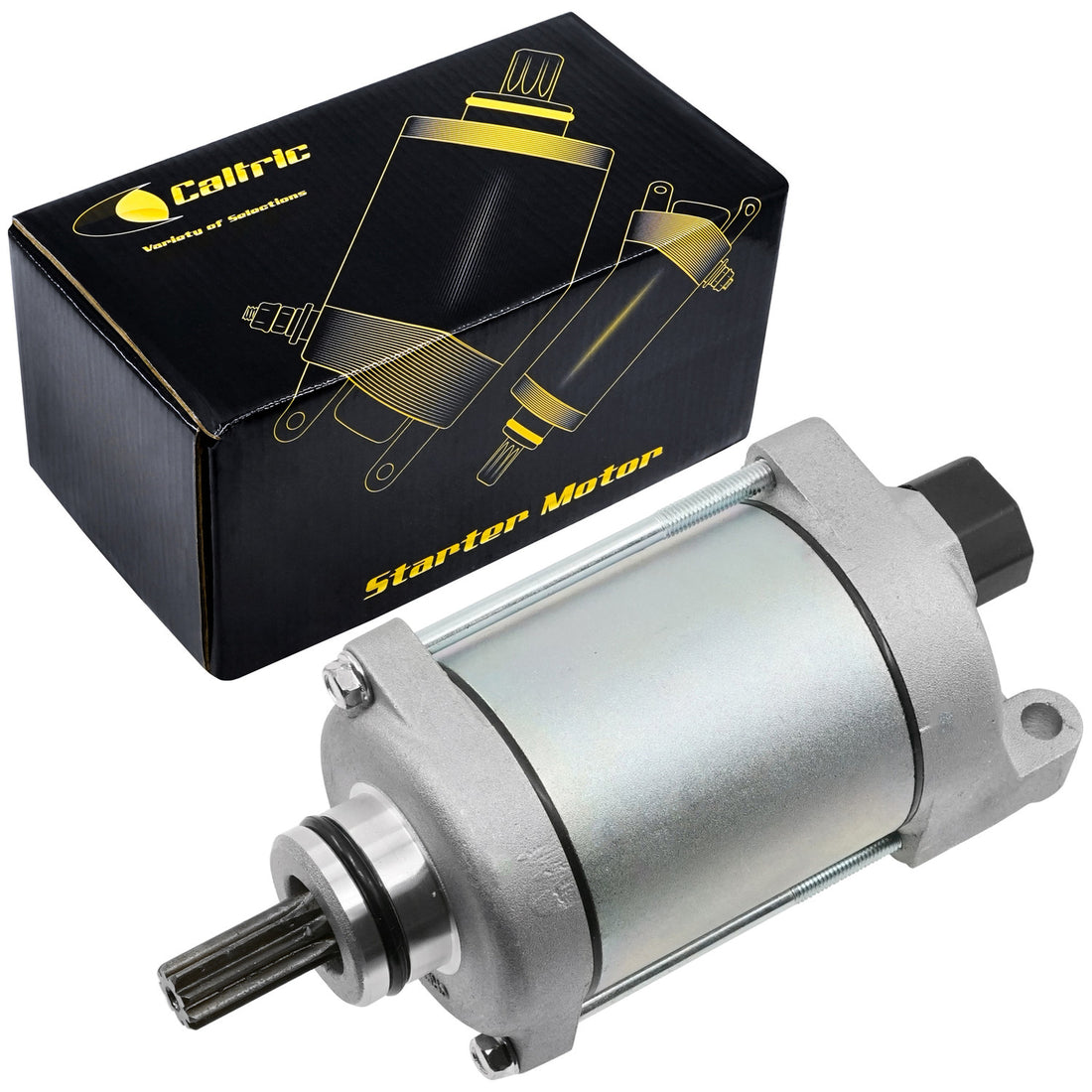 Caltric Starter Motor SM141A1002, image 1 of 4