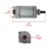 Caltric Starter Motor SM141A1002, image 2 of 4
