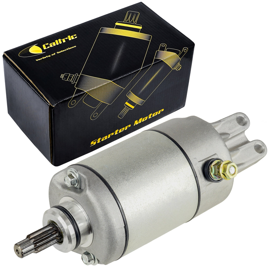 Caltric Starter Motor 18609AA1007, image 1 of 4