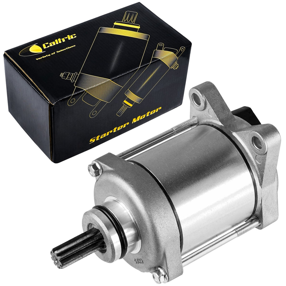 Caltric Starter Motor 19642AA1001, image 1 of 4