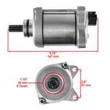 Caltric Starter Motor 19642AA1001, image 2 of 4
