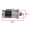 Caltric Starter Motor 18533AA1005, image 1 of 4