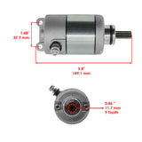 Caltric Starter Motor SM140A1002, image 2 of 4