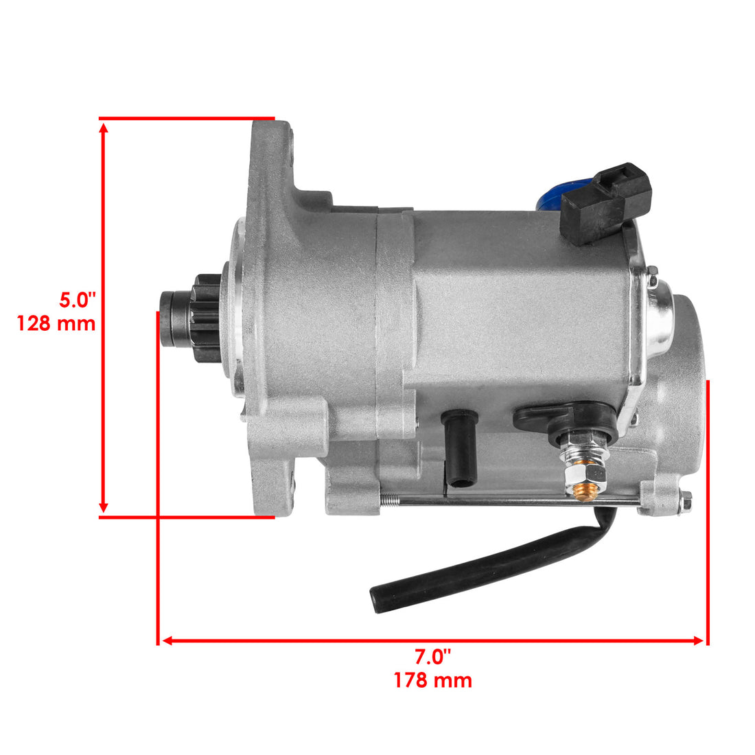 Caltric Starter Motor 18629AA1003, image 1 of 4
