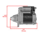 Caltric Starter Motor 18450AA1002, image 1 of 4