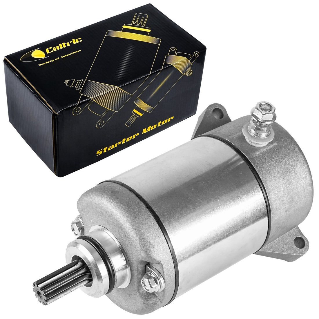 Caltric Starter Motor 18912AA1002, image 1 of 4
