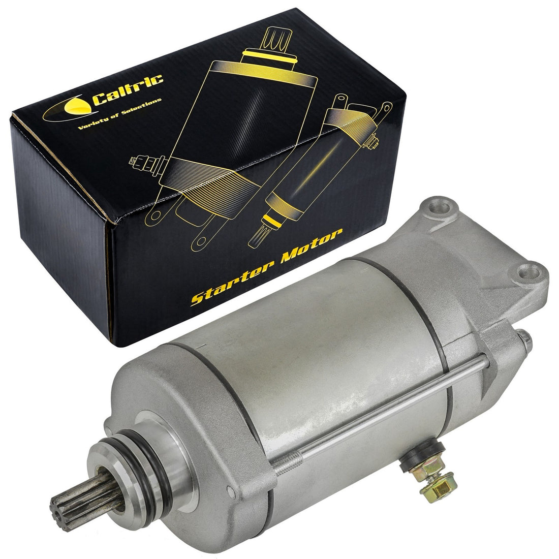 Caltric Starter Motor 18648AA1008, image 1 of 4