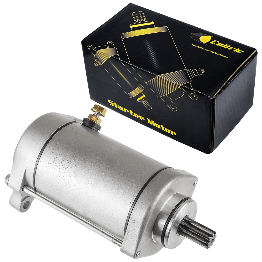 Caltric Starter Motor 18786AA1001, image 1 of 4