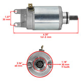 Caltric Starter Motor 18791AA1001, image 2 of 4