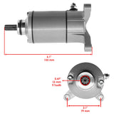 Caltric Starter Motor 18789AA1010, image 2 of 4