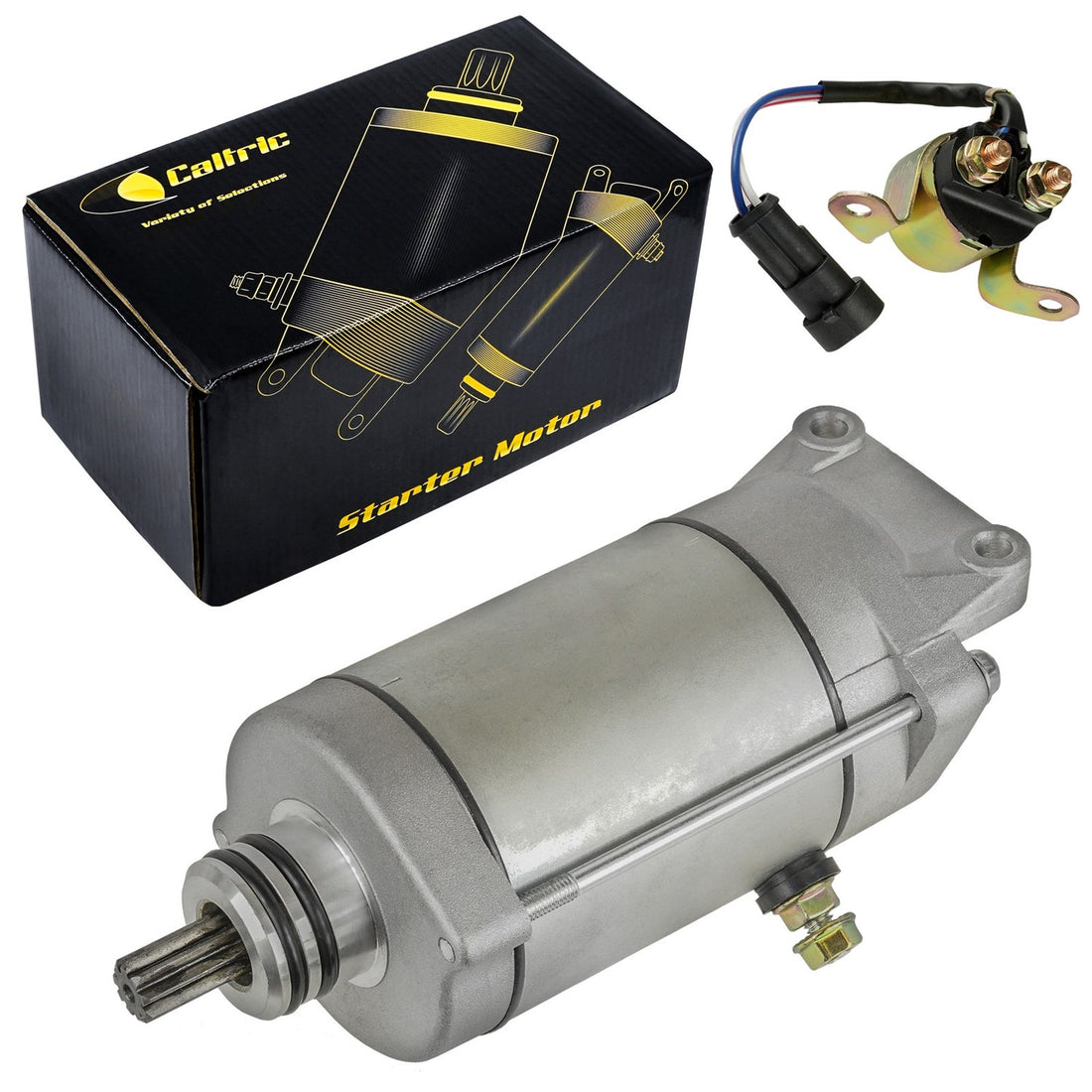 Caltric Starter Motor 18648AA2016, image 1 of 4