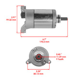Caltric Starter Motor SM135, image 2 of 4